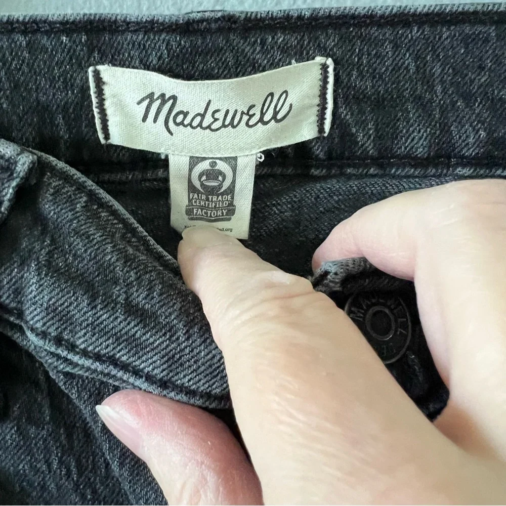Madewell the Mid Rise Perfect Straight Vintage Jean Sz 28